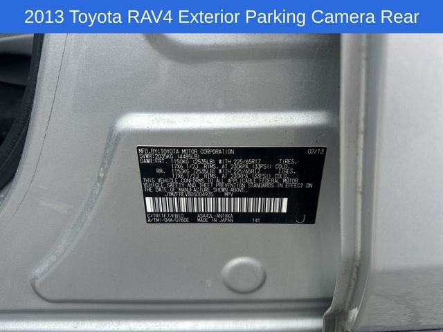 2013 Toyota RAV4 LE