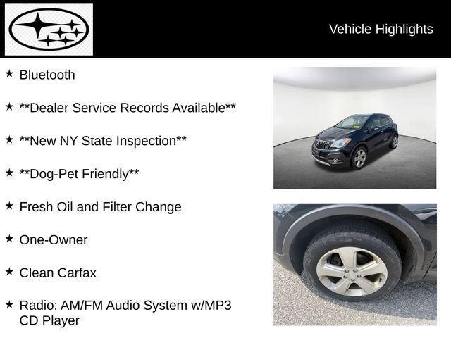 2016 Buick Encore Convenience