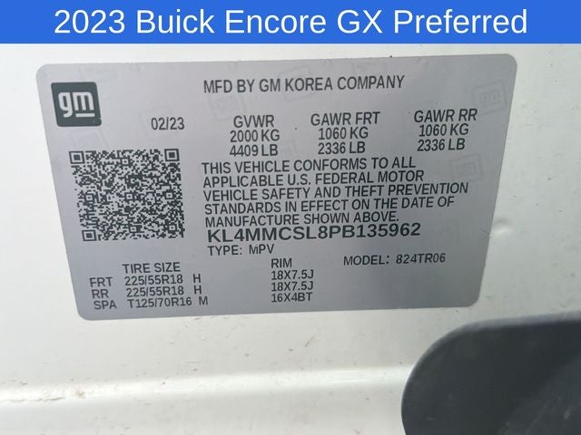 2023 Buick Encore GX Preferred