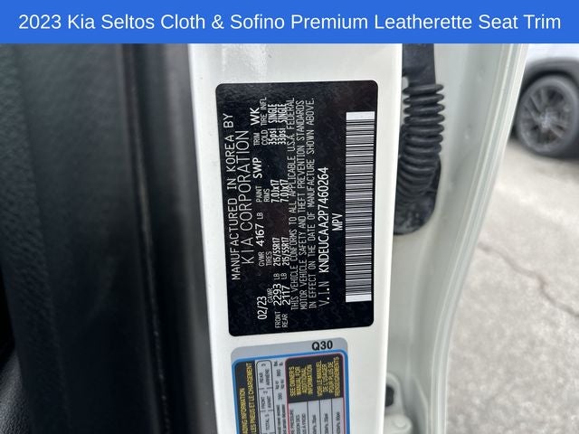 2023 Kia Seltos S