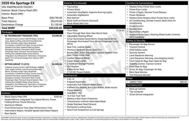 2020 Kia Sportage EX