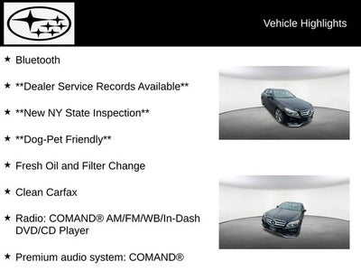 2016 Mercedes-Benz E-Class E 350 4MATIC®