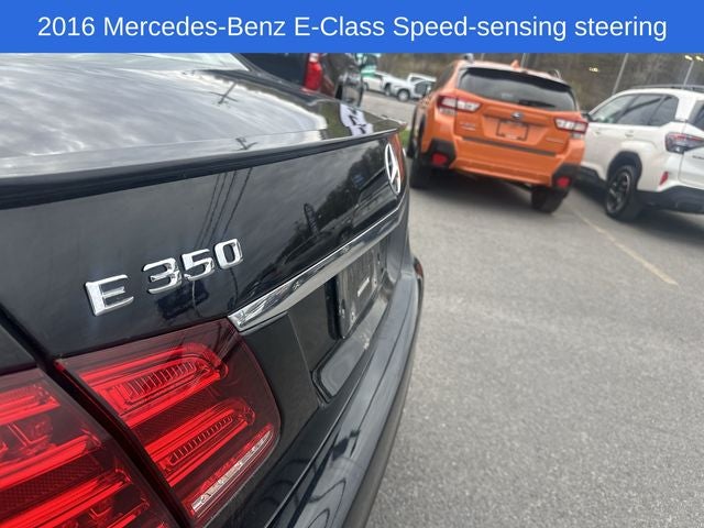 2016 Mercedes-Benz E-Class E 350 4MATIC®