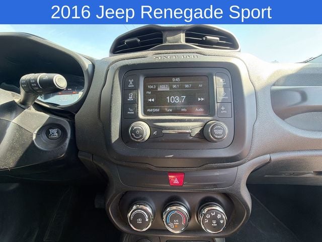 2016 Jeep Renegade Sport