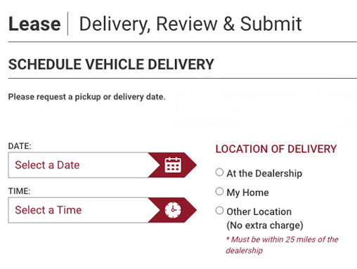 eShop Delivery and Submit Example